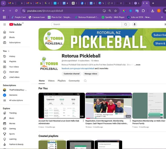 YouTube channel branding