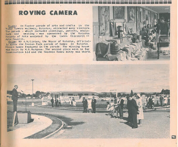 Rotorua Photo News. (1967, April 7). [Roving camera]. Rotorua Photo News.  Rotorua Heritage Collection. Rotorua Library.