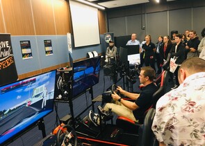 AUCKLAND TRANSPORT  - Scott McLaughlin setting his fastest lap time