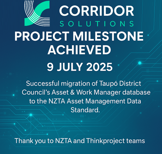 Project milestone achieved