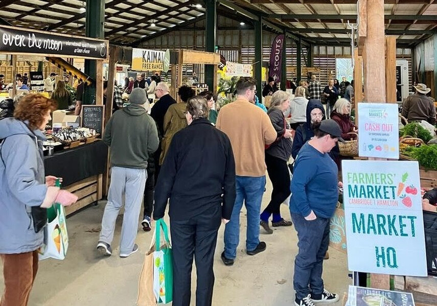 Cambridge & Hamilton Farmers' Markets Waikato Farmers' Markets