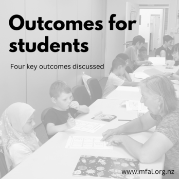 Four key outcomes for our children's future using mathematical support.