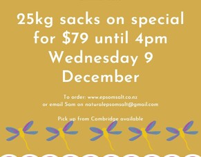 25kg sacks on sale for 24 hours
