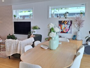 Extensive House Renovation - Living & Dining Area - AFTER