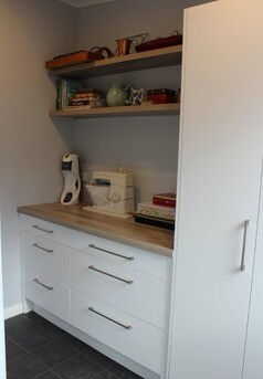 Kitchen, Dining & Living Area Renovation - Scullery AFTER