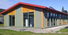 New Build - Passive heating was incorporated in the design for this new build