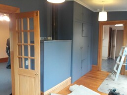 Kitchen, Dining & Living Area Renovation - Dining Area BEFORE