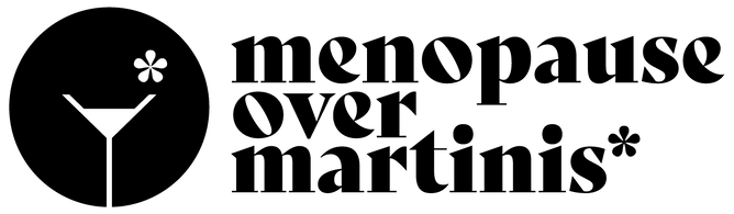 Menopause Over Martinis* logo