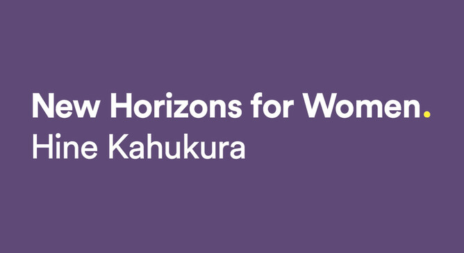 New Horizons for Women logo