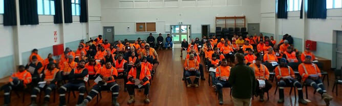 Photograph of AWUNZ AGM meeting attended by AIL of New Zealand