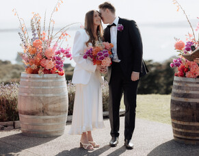 Sarah + Rory's wedding at Mudbrick Vineyard | Indigo Waiheke