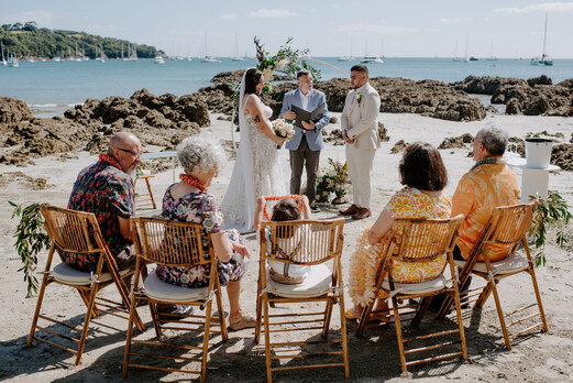Ruby And Environ's Dreamy Waiheke Island Elopement