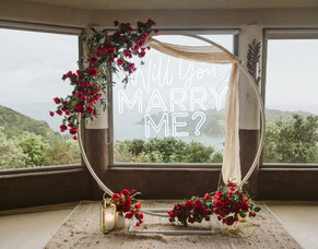 Alex&#039;s customised romantic island proposal to Ivan | Indigo Waiheke