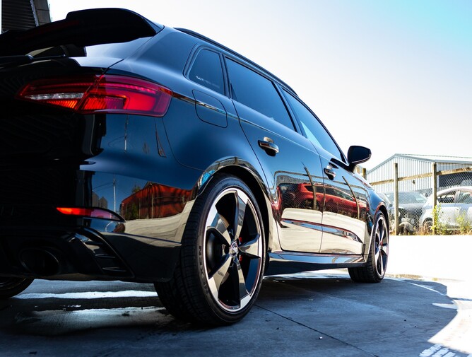 Premium Paint Protection Film (PPF) services in Hamilton.
