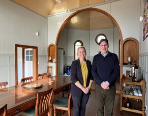 CHARITY BEGINS WITH BUYING A HOME