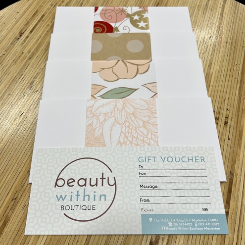 Beauty Within Boutique | Gift Vouchers For That Special Someone Or ...