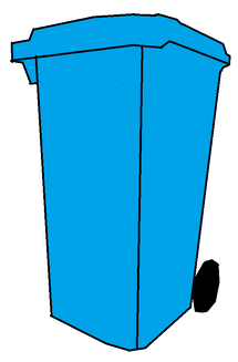 120 Litre Wheelie Bins - Suitable for a 1-2 person household