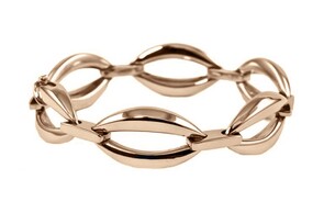 18ct rose gold bracelet, Marc Bendall, Christchurch jewellery designers