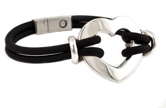 Heart Temptme Bracelet, sterling silver, PVC, Marc Bendall, jewellers, Christchurch