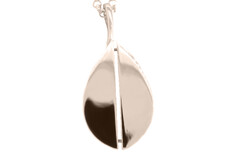 Rose gold pendants, 9ct rose gold, leaf, Marc Bendall, Jewellers, ChCh