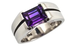 Gemstone rings, Marc Bendall, Christchurch jewellers