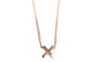 Kiss 9ct Rose Gold Necklace