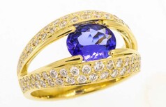 Gemstone rings, Marc Bendall, Christchurch