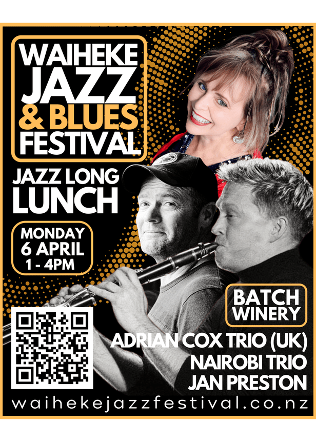 Waiheke Jazz and Blues Festival Long Lunch at Batch Winery