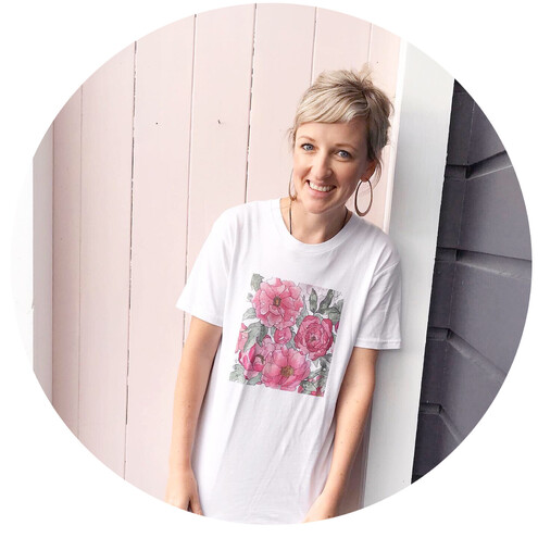 Melanie Sharpe at her home