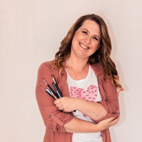 Melanie Sharpe at her home