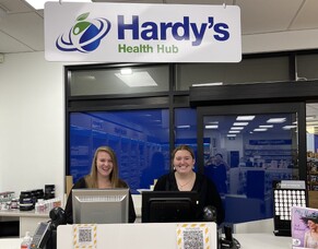 Hardy's Health Hub now in Store!