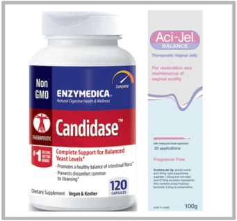 Enzymedica Candidase & Aci-Jel Balance
