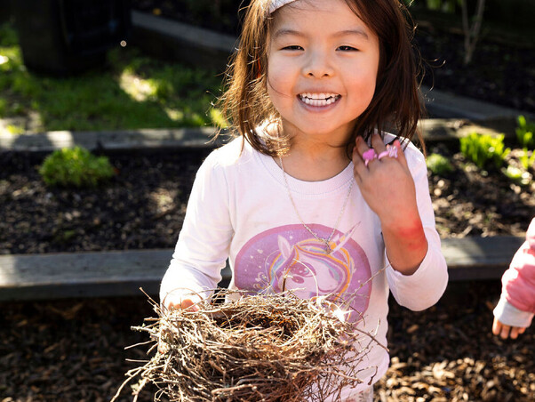 Outdoor learning area – Koru Montessori Sunnynook