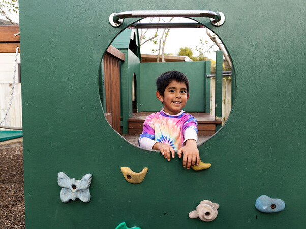 Outdoor learning area – Koru Montessori Sunnynook