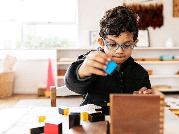 Montessori Educational Blocks – sensorial focus, North Shore