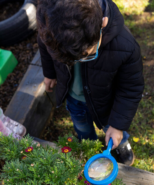 Outdoor learning area – Koru Montessori Sunnynook