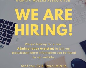 Job Opportunity: Part-Time Administrative Assistant