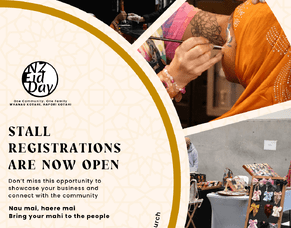 Community Eid Celebration - Vendor Sign Ups