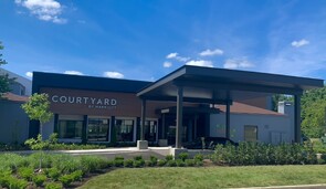 Courtyard By Marriott - Exterior demolition and remodel of existing Courtyard By Marriott in Indianpolis, Indiana