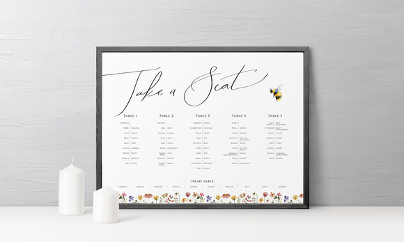 Seating Chart or No Seating Chart? Pros and cons for your wedding.