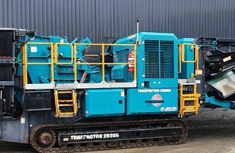 powerscreen trakpactor 260sr impact crusher for sale