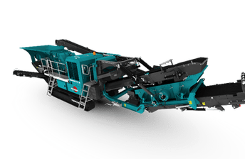 Powerscreen Trakpactor 260SR impact rock crusher for hire