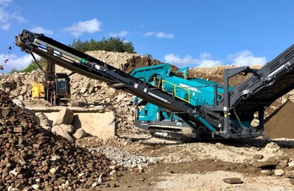 Powerscreen CT65 stacker for sale