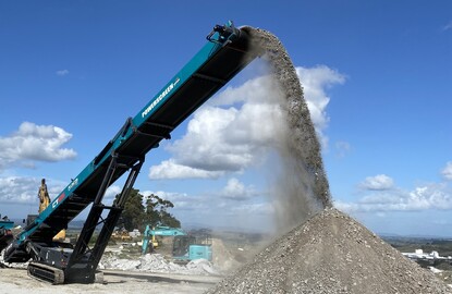 Powerscreen CT65 stacker for sale