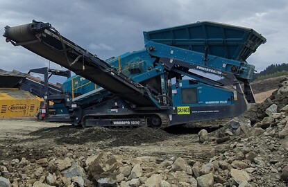 Powerscreen CT65 stacker for sale
