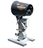 A Screenpod S45 dust suppression cannon which uses atomised water to suppress worksite dust