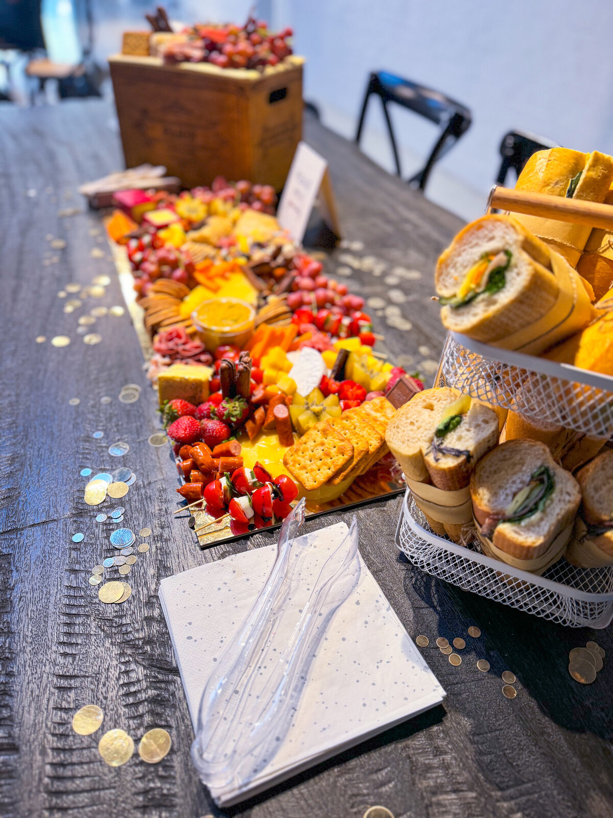 Graze and Glow: Custom Grazing Tables for Private Events