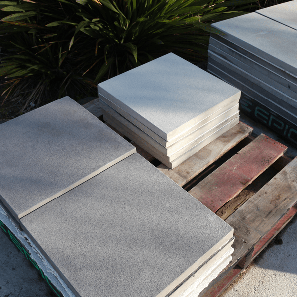 Sandstone square concrete pavers