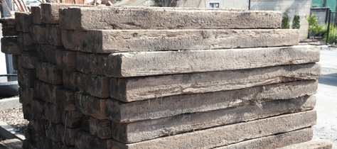 Railway Sleepers pine 2.1m