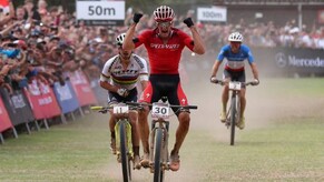 Kiwi Sam Gaze stuns to win opening round of UCI Mountain Bike World Cup season